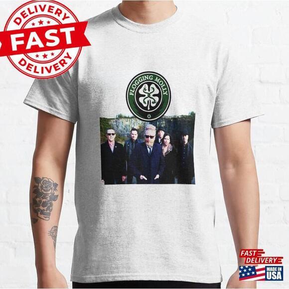Tops - Flogging Molly Pullover Hoodie Classic T Shirt And Sticker T-Shirt Sweatshirt 2